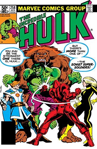Incredible Hulk (1962-1999) #258 book cover