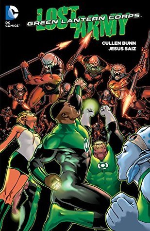Green Lantern: Lost Army book cover 1