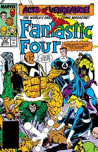 Fantastic Four (1961-1998) #335 (Fantastic Four book cover