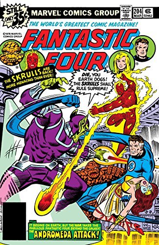 Fantastic Four (1961-1998) #204 (Fantastic Four book cover