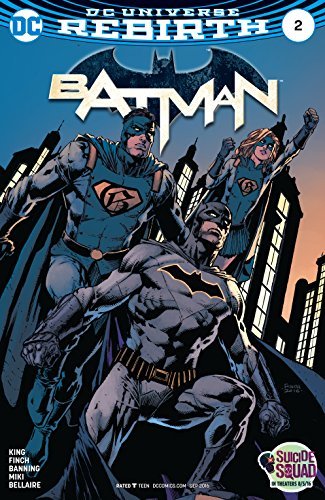 Batman (2016-) #2 book cover