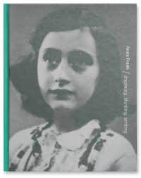 Anne Frank, dreaming, thinking, writing