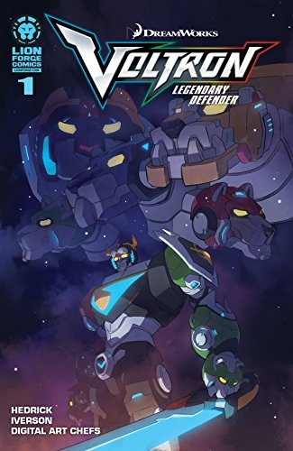 Voltron book cover
