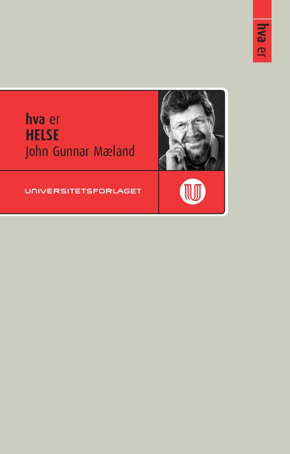 hva er HELSE book cover