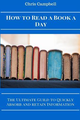 How To Read A Book A Day book cover