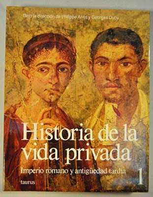 Historia de la vida privada en 10 tomos book cover 1