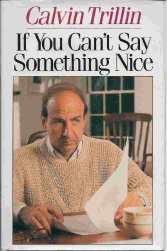 If You Can't Say Something Nice book cover