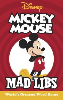 Mickey Mouse Mad Libs book cover