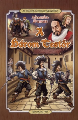A három testőr book cover
