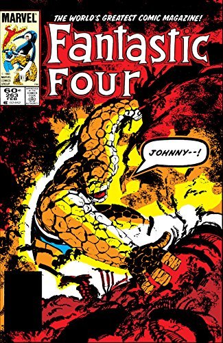 Fantastic Four (1961-1998) #263 (Fantastic Four book cover