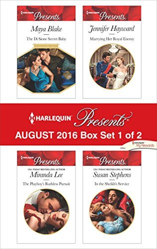 Harlequin Presents August 2016 - Box Set 1 of 2: The Di Sione Secret Baby / The Playboy's Ruthless Pursuit / Marrying Her Royal Enemy / In the Sheikh's Service