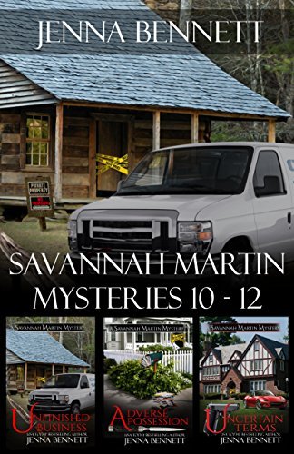 Savannah Martin Mysteries 10-12 book cover