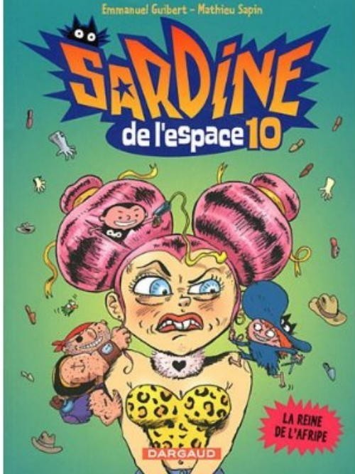 Sardine de l'espace 10 book cover