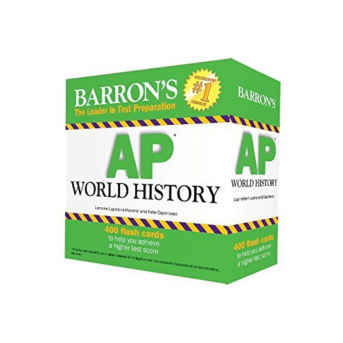 Barron's AP World History Flash Cards, 3rd Edition by Lorraine ...