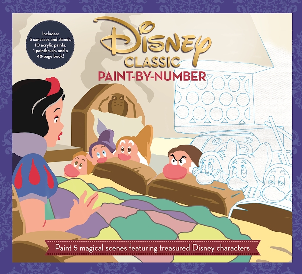Disney Classic Paint-by-Number by Jessica Ward | Goodreads