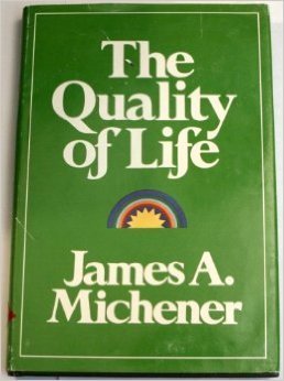The quality of life, book cover