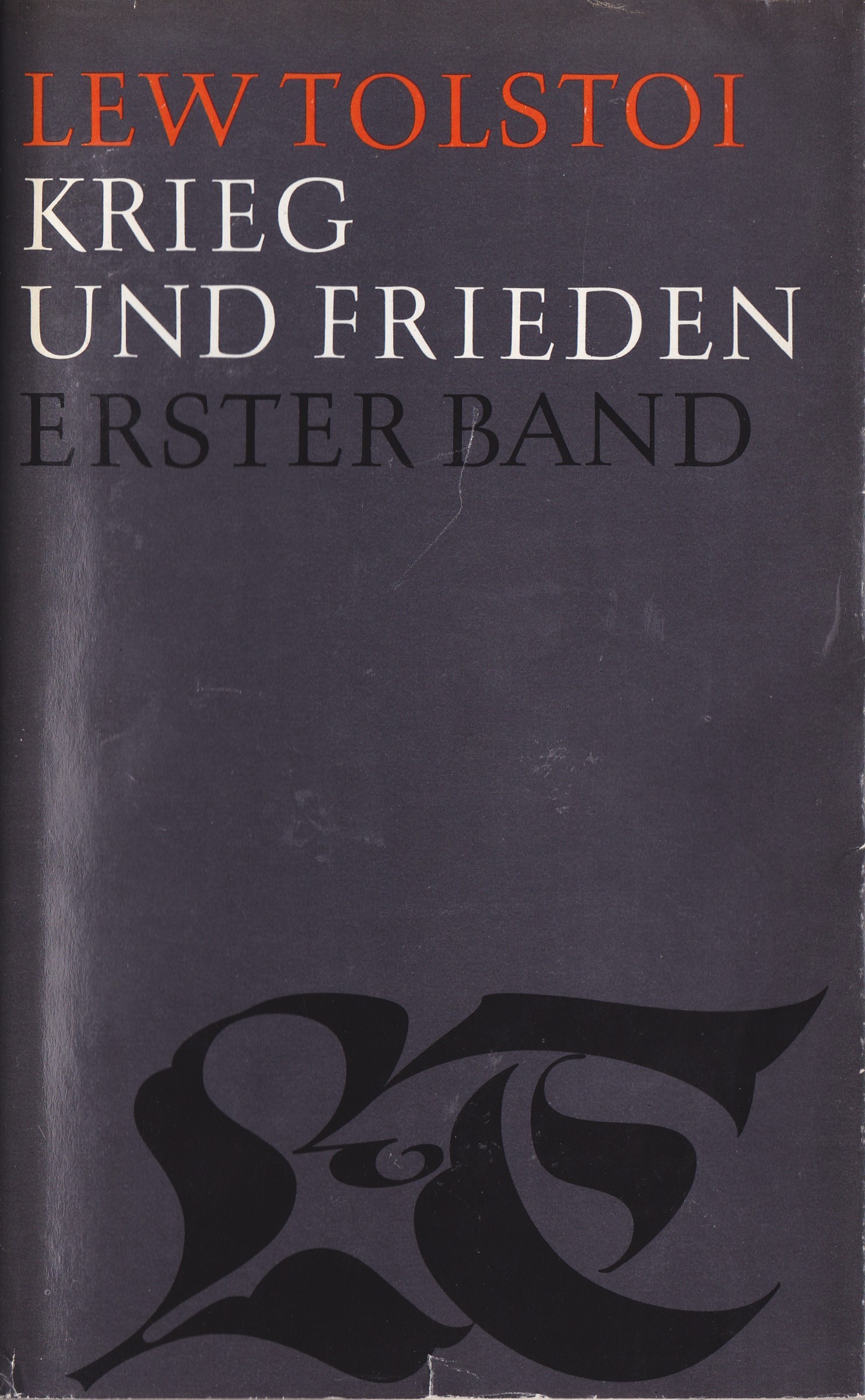 Krieg und Frieden, Erster Band book cover