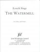 Ronald Binge The Watermill (Oboe & Piano) by Ronald Binge Goodreads