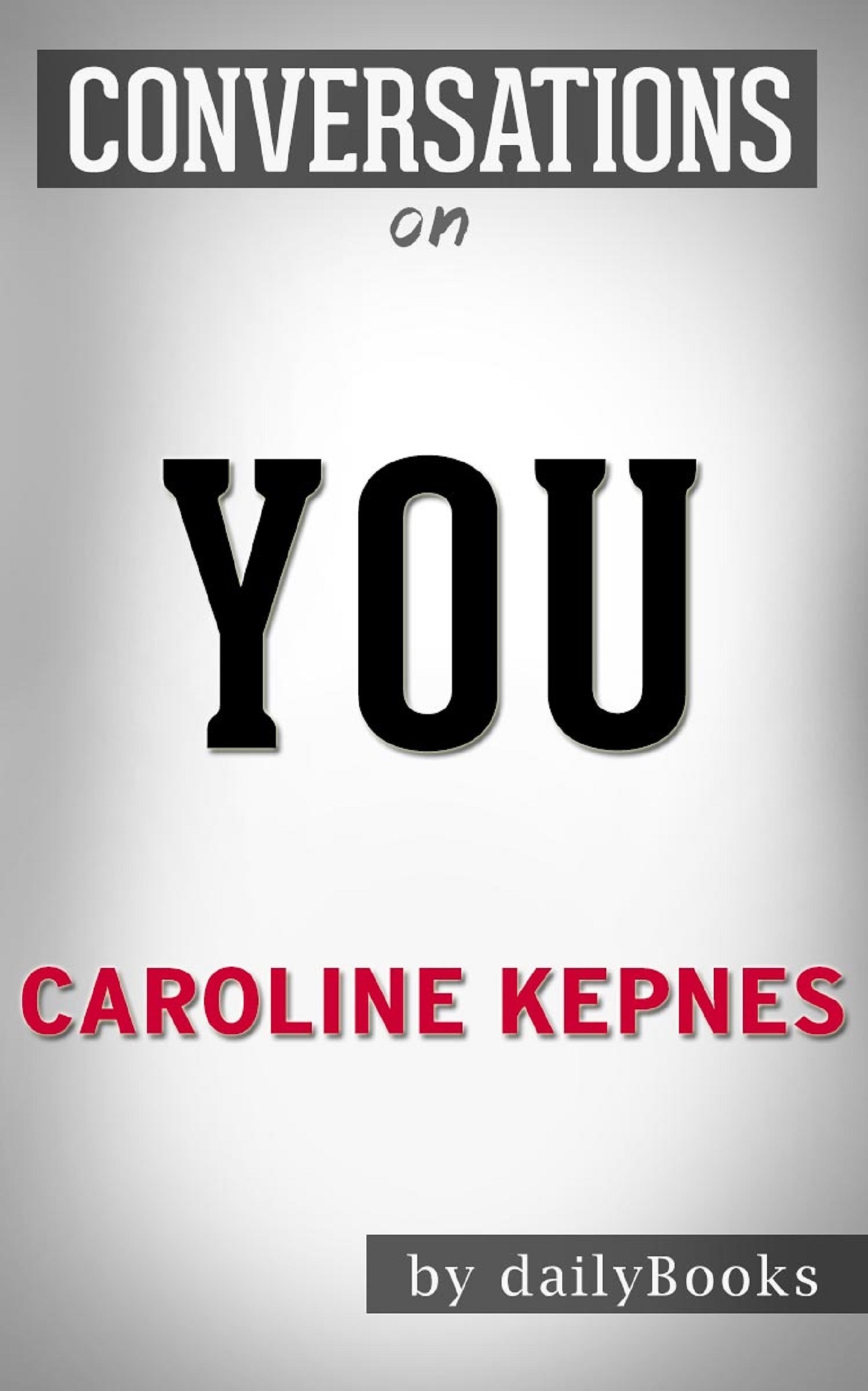 You book cover