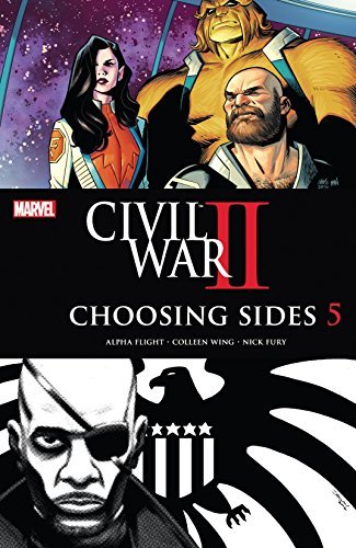 Civil War II: Choosing Sides book cover 2