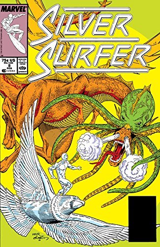 Silver Surfer (1987) book cover 2