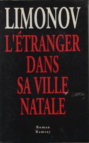 L'Étranger dans sa ville natale book cover