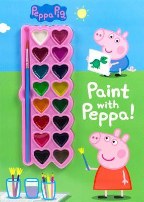 Peppa Pig Paint With Peppa! book cover