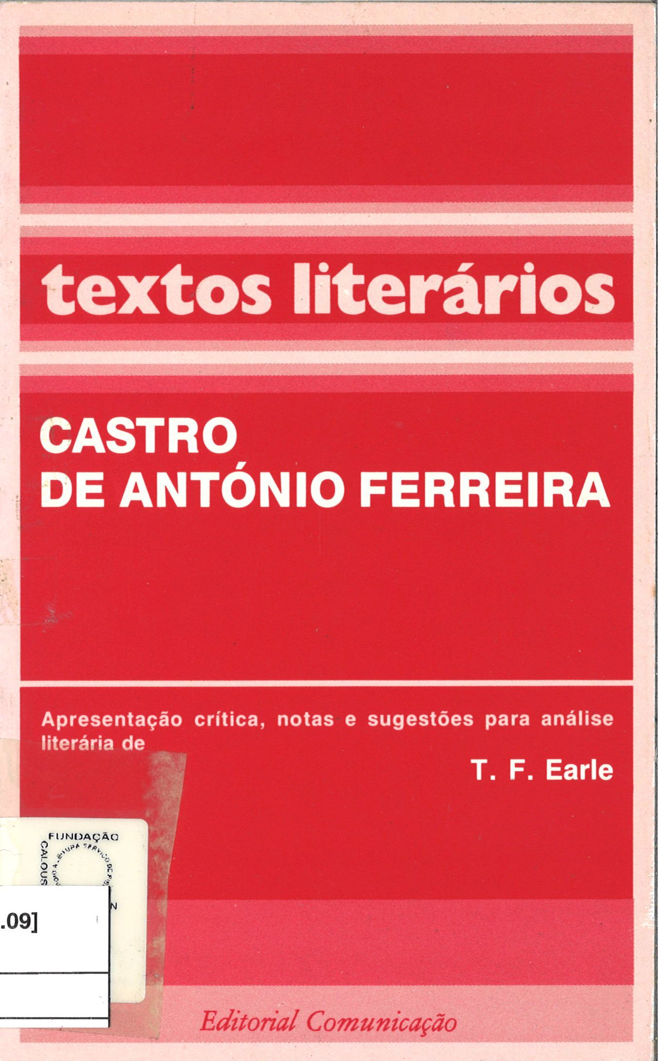 Castro de António Ferreira book cover
