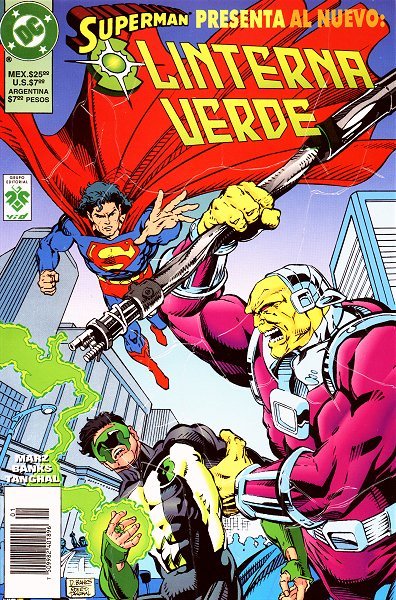 Green Lantern: Linterna Verde book cover 3