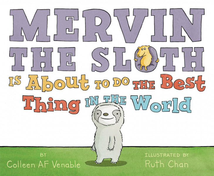 Mervin the Sloth book cover 1