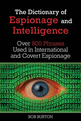 Dictionary of Espionage and Intelligence book cover