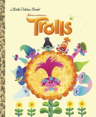 Trolls Little Golden Book book cover