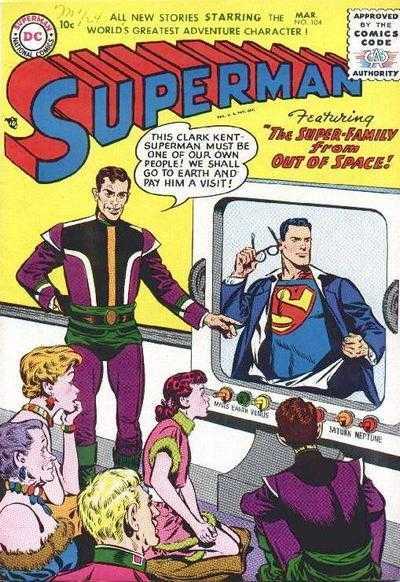 Superman 1939 #104 book cover