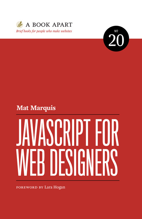 JavaScript For Web Designers book cover