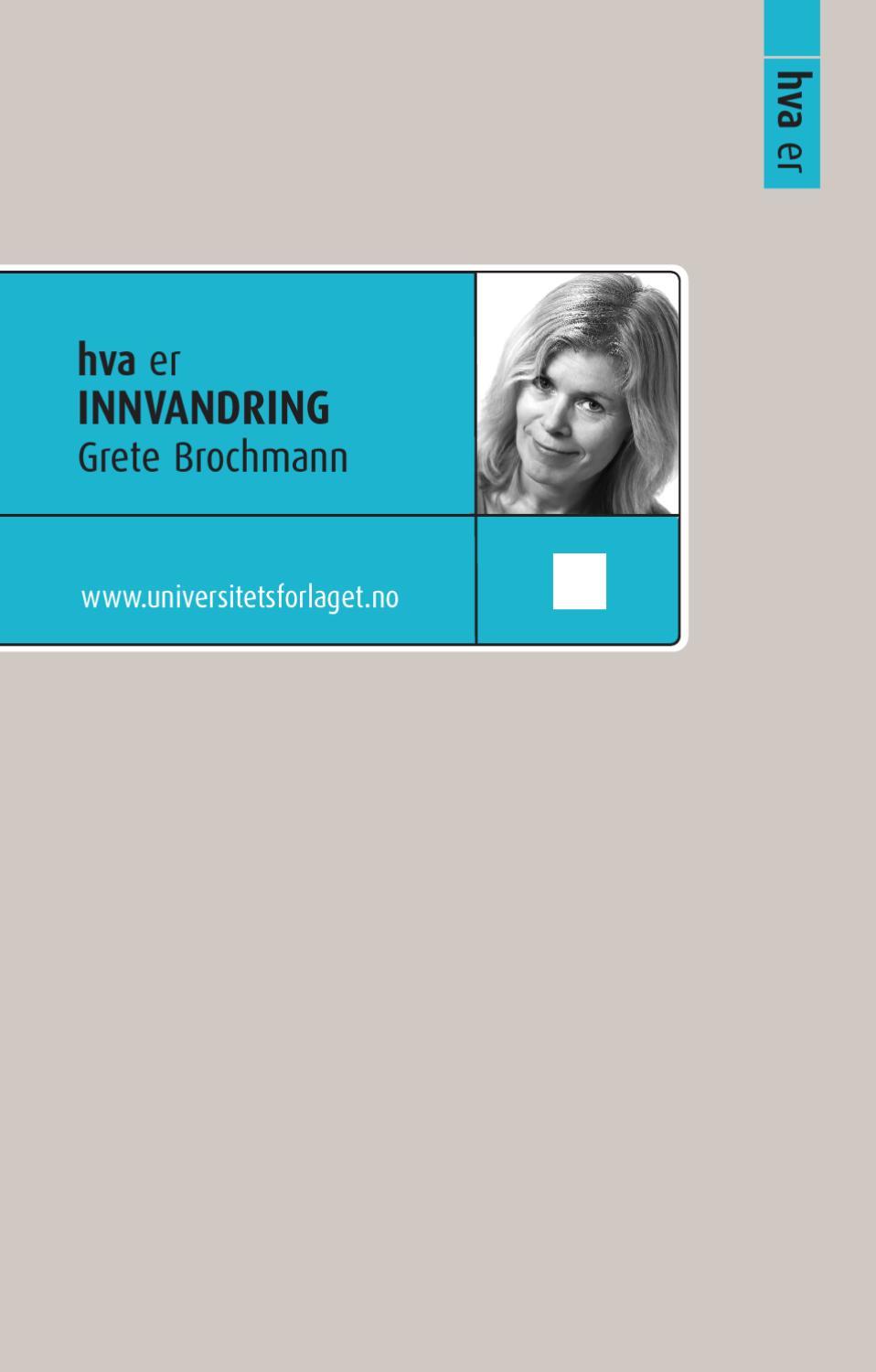Hva er innvandring? book cover