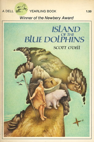 Island of the Blue Dolphins book cover