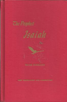 The Prophet Isaiah by Victor Buksbazen | Goodreads