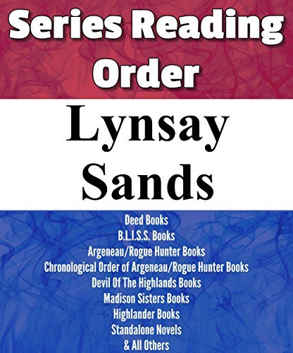 List Series: Lynsay Sands: Series Reading Order: Argeneau/Rogue Hunter ...