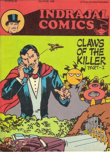 Indrajal Comics-734-Mandrake & Rip Kirby (Select): Claws Of The Killer ...
