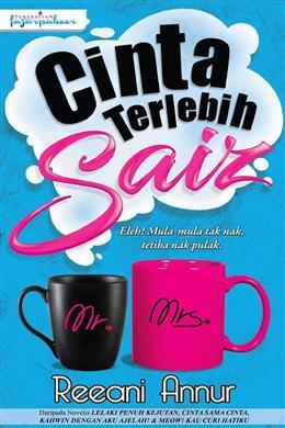 Cinta Terlebih Saiz book cover