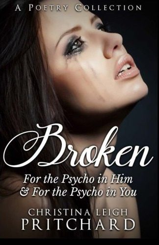 Broken book cover