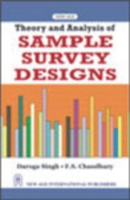 Theory and Analysis of Sample Survey Design by Daroga Singh | Goodreads