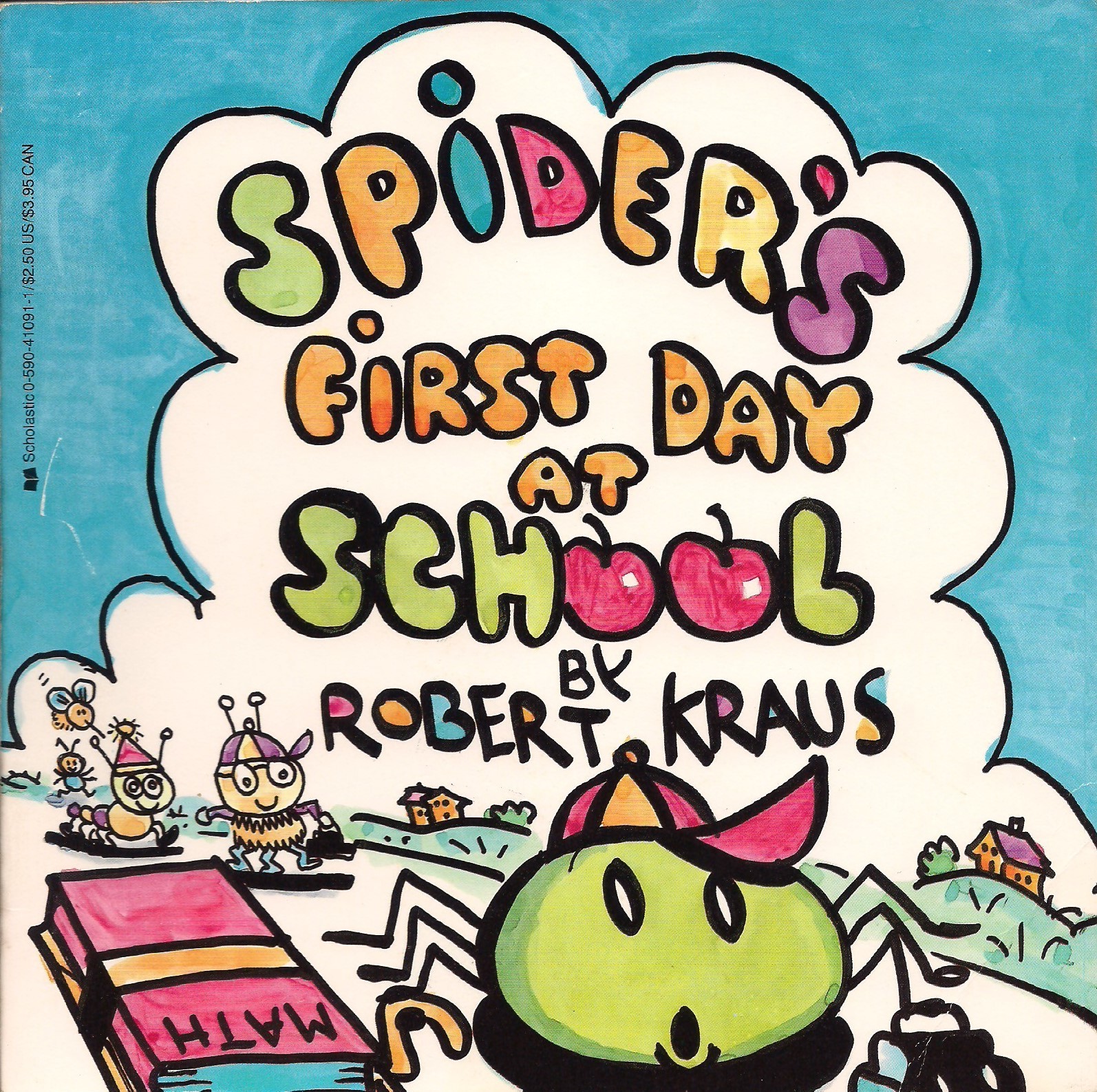 Spider's First Day at School book cover
