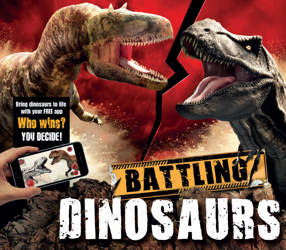 Battling Dinosaurs book cover