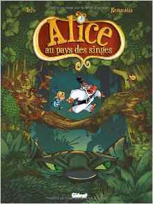 Alice au pays des singes book cover 1