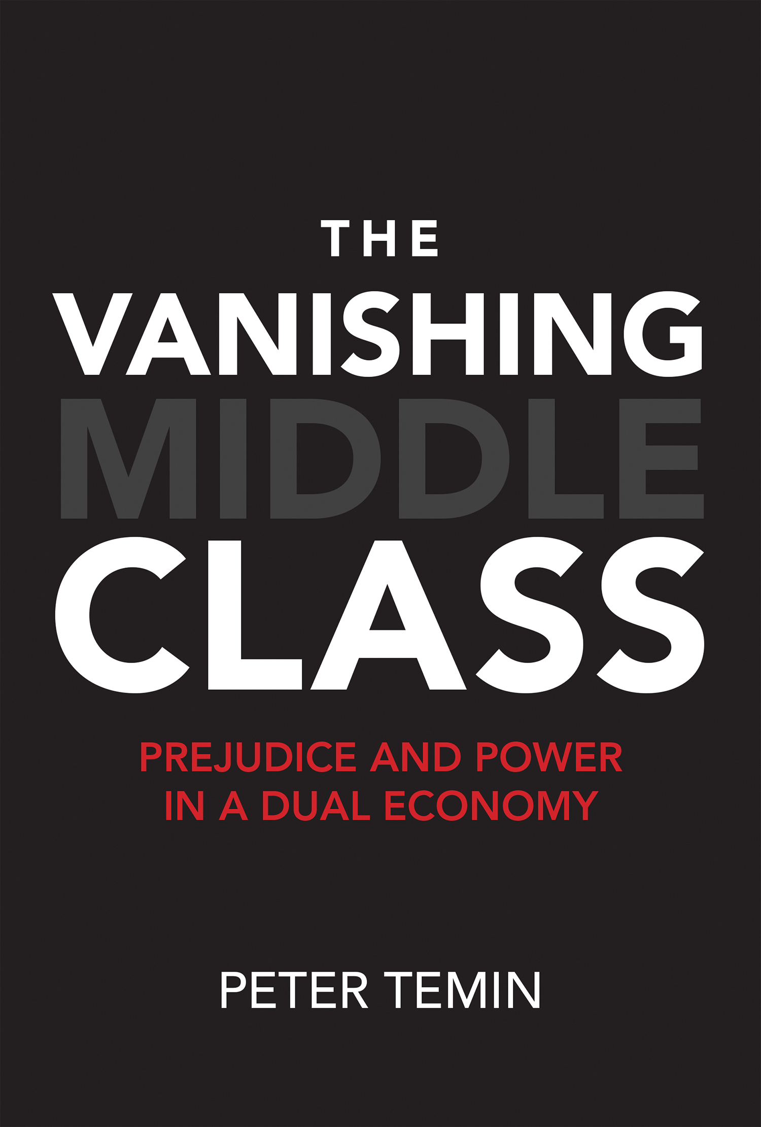The Vanishing Middle Class book cover