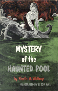 Mystery of the Haunted Pool book cover