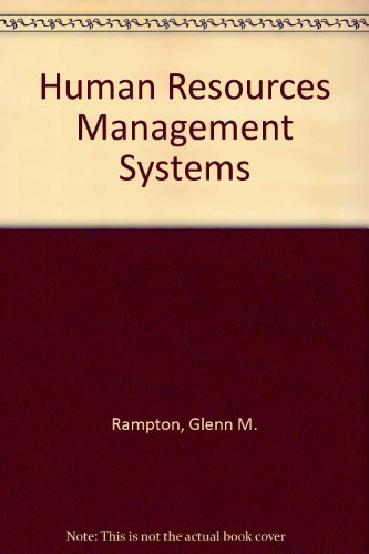 Human Resources Management Systems by Glenn M. Rampton | Goodreads