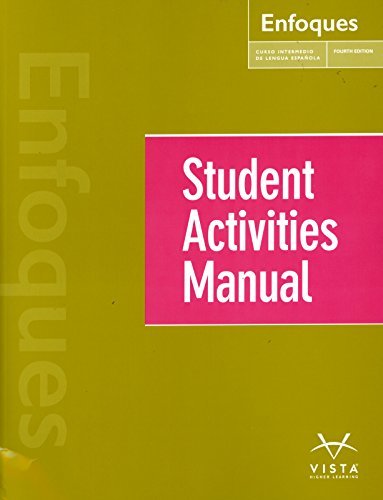 Enfoques 4th Ed Student Activities Manual by vhl | Goodreads