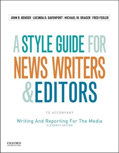 Writing and Reporting for the Media by John R. Bender | Goodreads